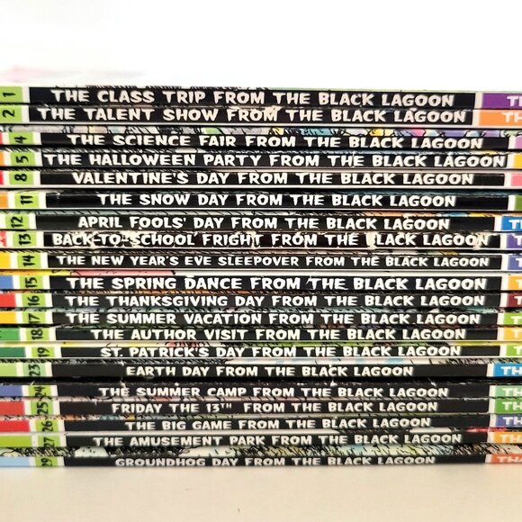 BLACK LAGOON ADVENTURES LOT OF 20 BOYS BOOKS SCHOLASTIC HORROR THRILLER #1-29 - Picture 6 of 16